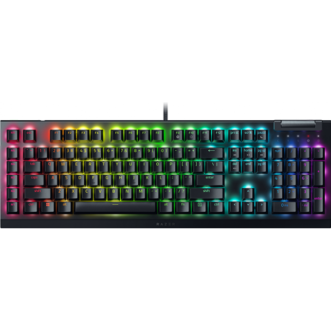 Игровая клавиатура RAZER BLACKWIDOW V4 X (Yellow Switch) RZ03-04702500-R3R1