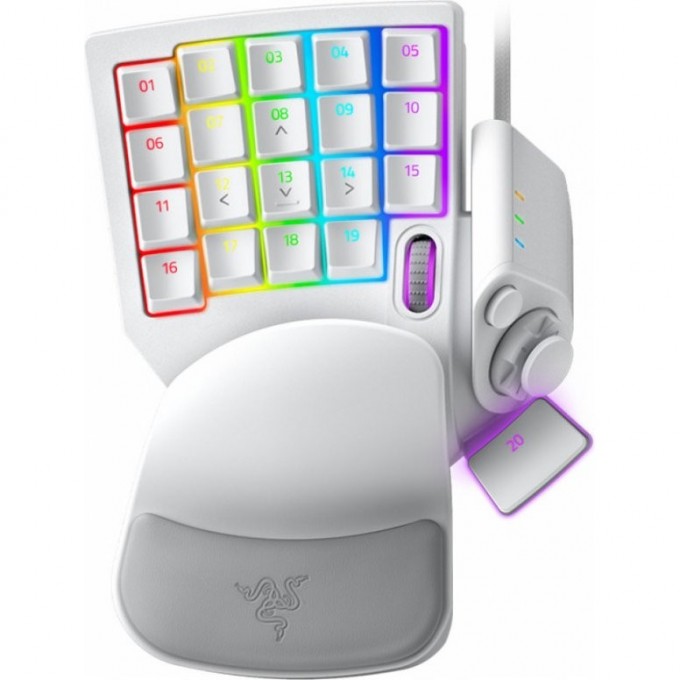 Игровая мини-клавиатура RAZER Tartarus Pro – Analog Optical Gaming Keypad - Mercury – FRML Packaging RZ07-03110200-R3M1